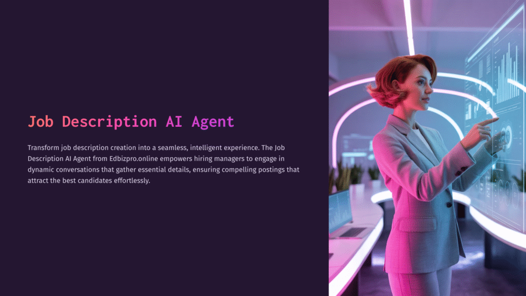 job description ai agent