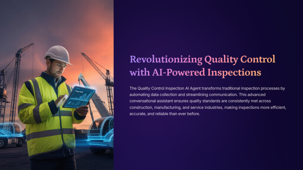 revolutionizing quality control with ai powered inspections