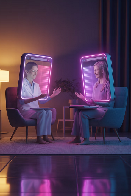 telehealth counseling ai agent